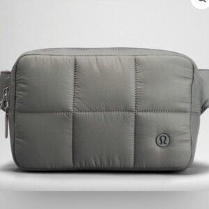 NWT-Lululemon Quilted Grid Belt Bag - 1.5L - Sage Gray